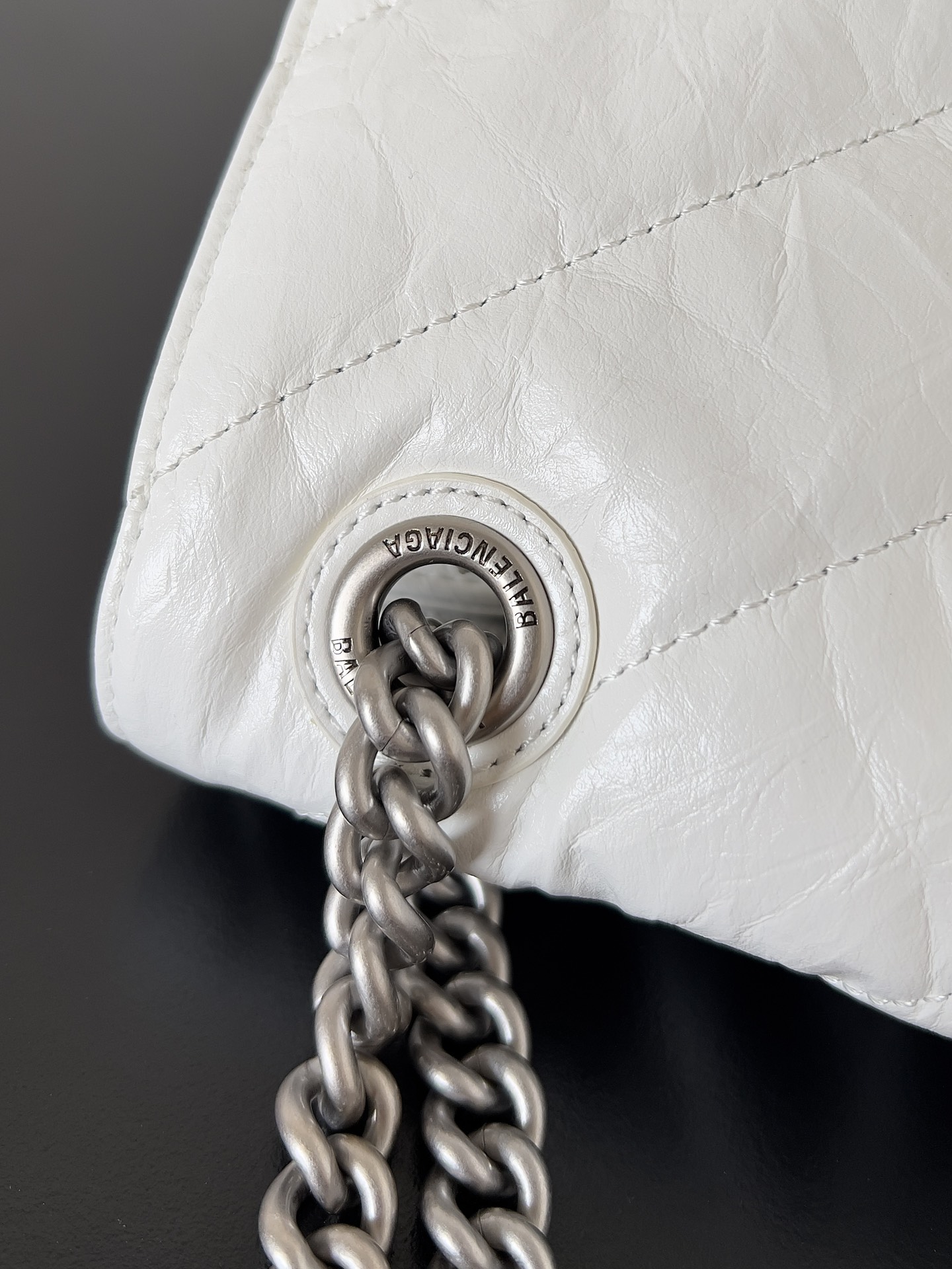 Ba*len*cia*ga crush chain bag-32*13*20.5cm