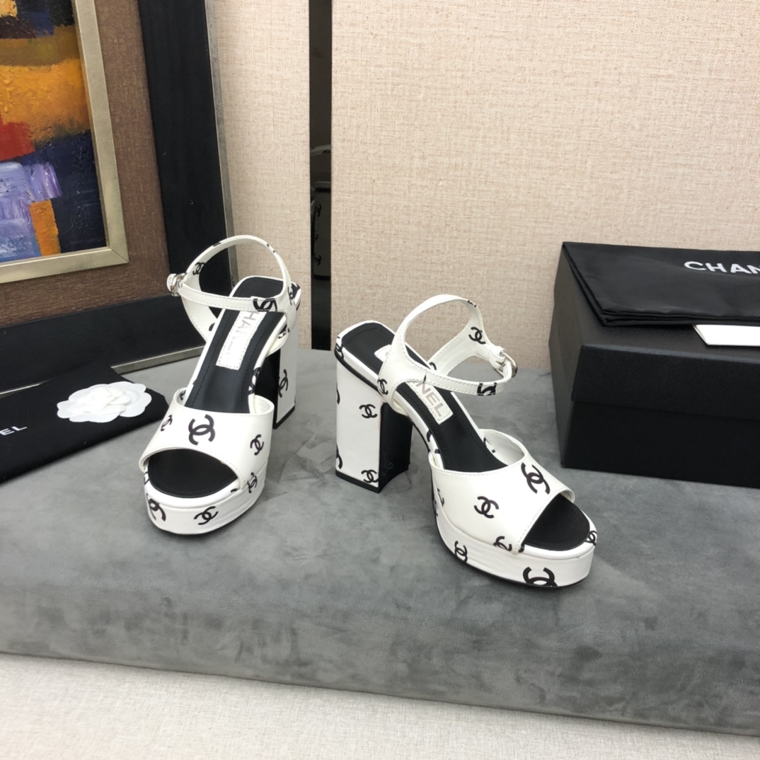Ch@nel Sandals