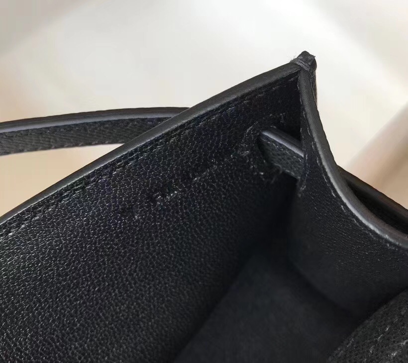 H**mes mini kelly pochette-epsom leather-22cm