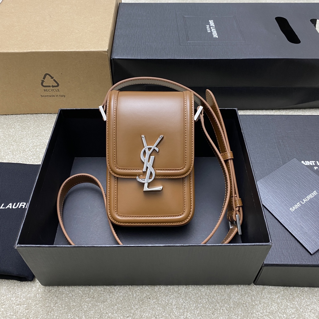 YS L Solferino Box Bag-18×11×5CM