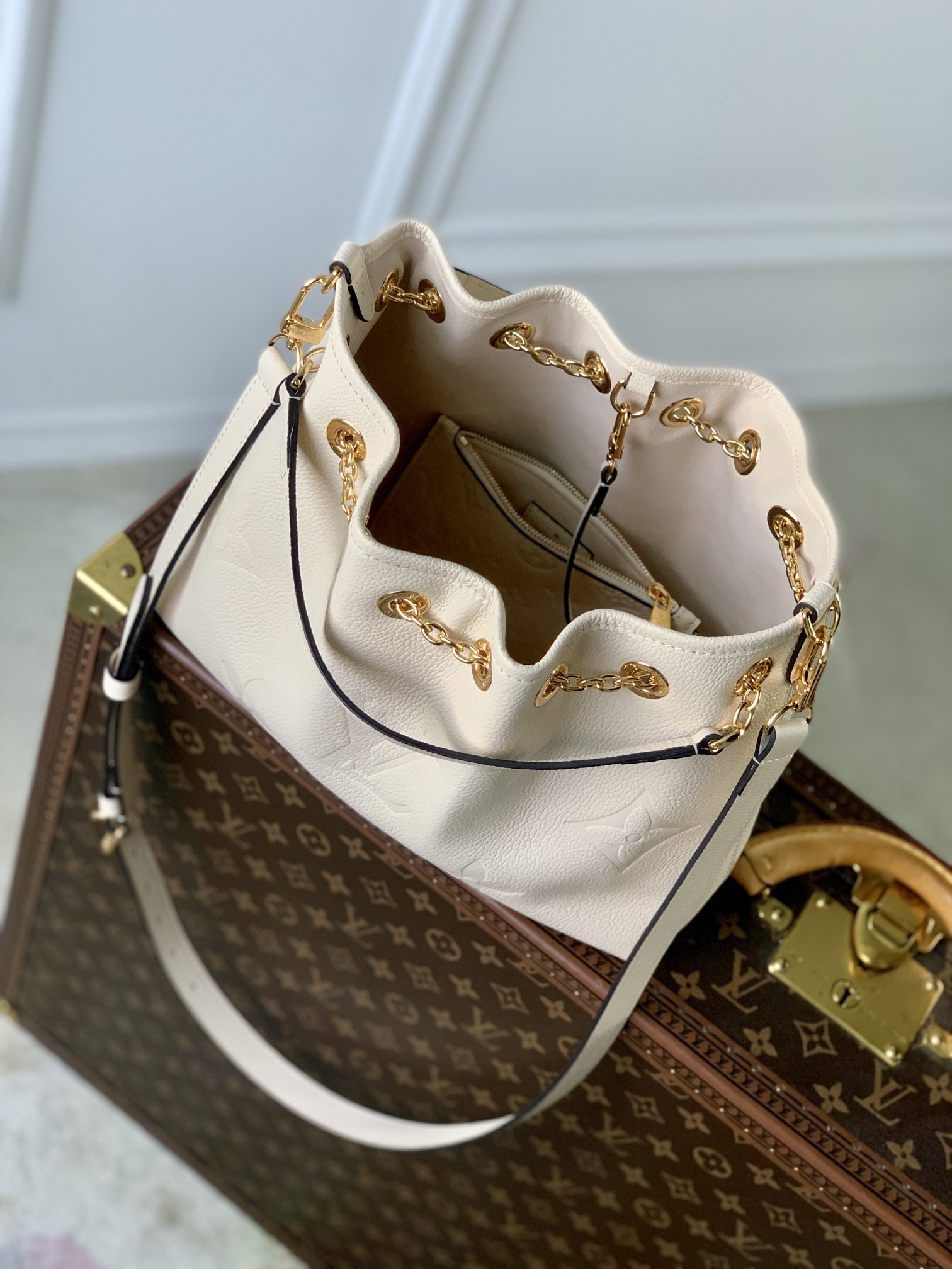 l0*is V*t0n summer bundle handbag-28.0 x 20.0 x 11.5cm