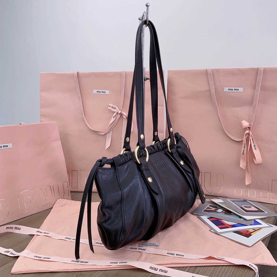 M*um*u casual style street style 2way plain leather party style-44 x 16 x10.5cm