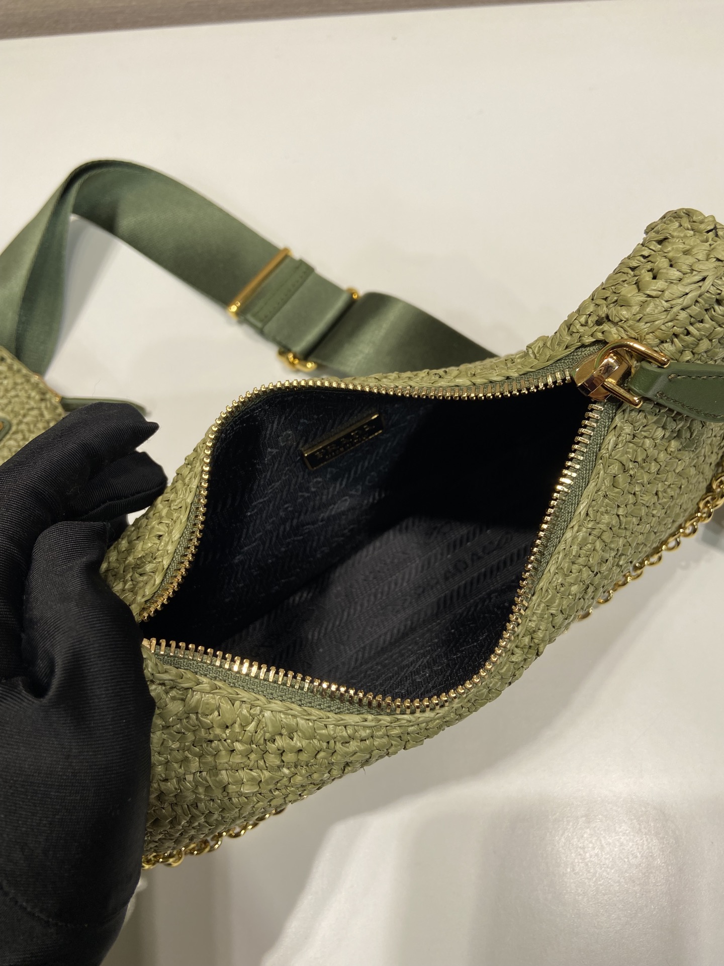 Pra*a hobo bag-1bh204-23*16*7cm