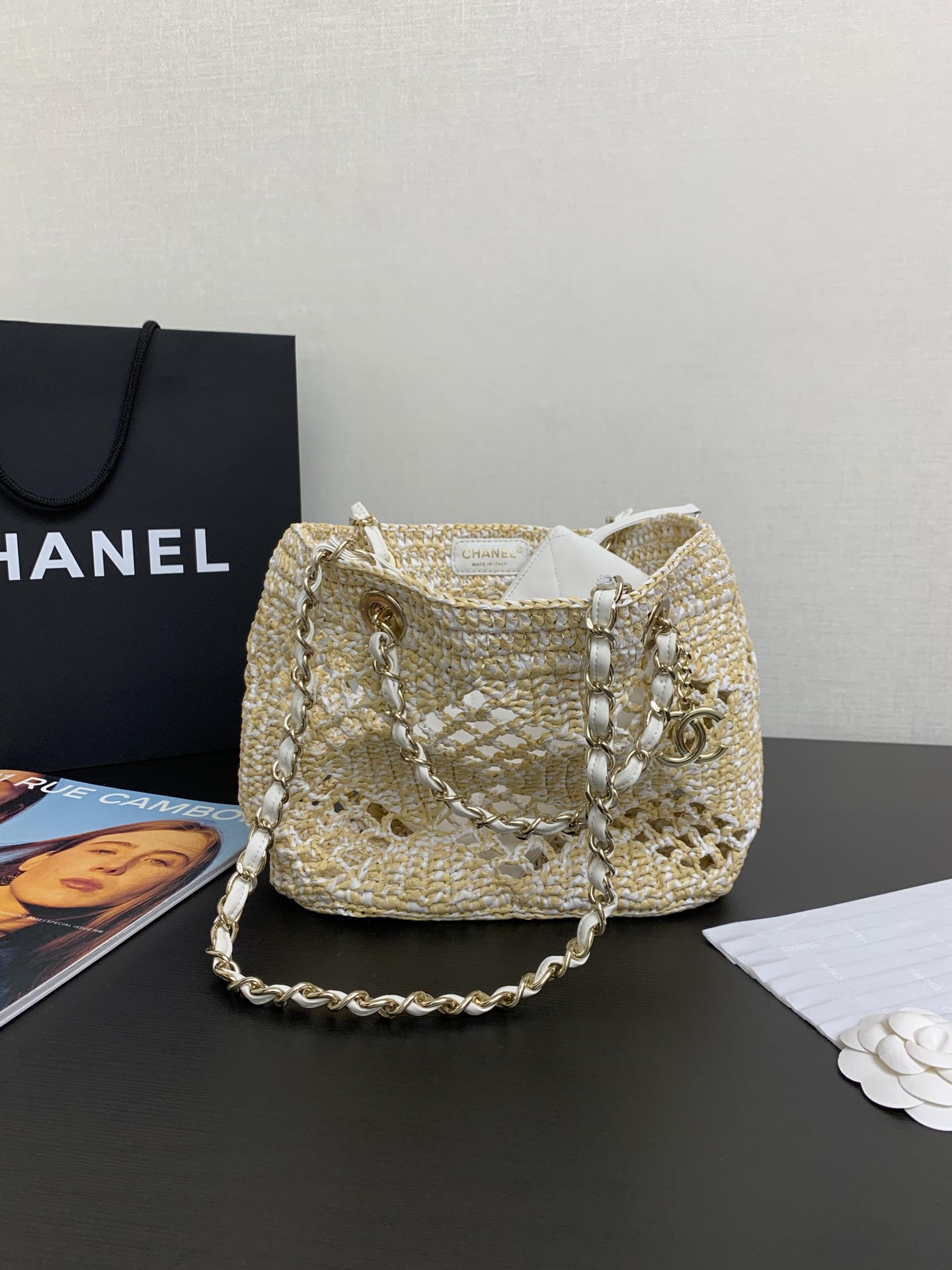 Ch@nel Coco Beach Bag-24.5*32*10CM
