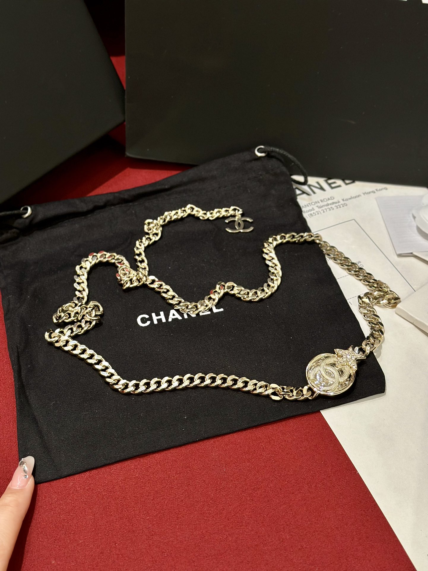 Ch@nel Waist Belt