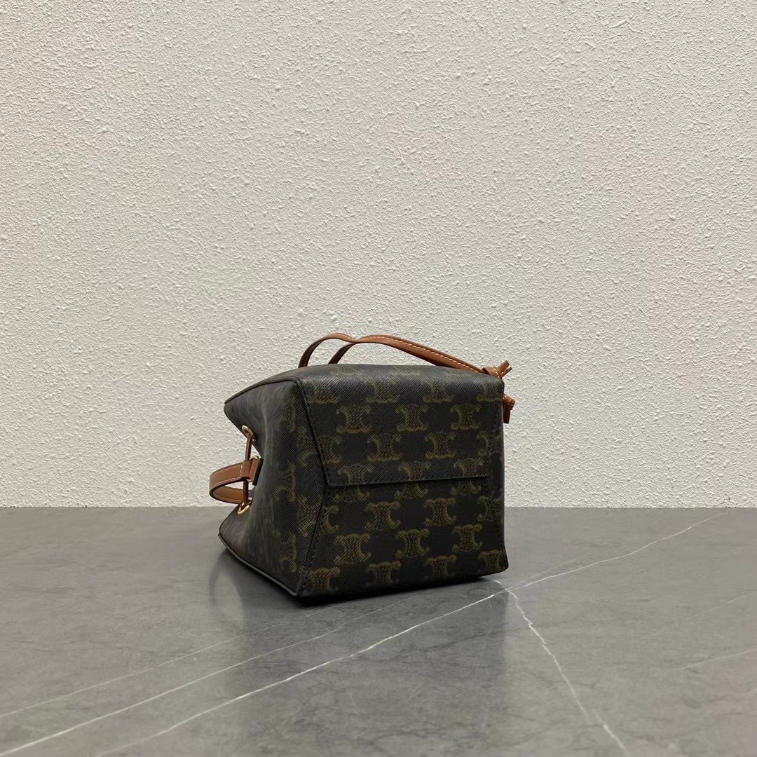Ce**e bucket bag-13.5x17.5x11cm
