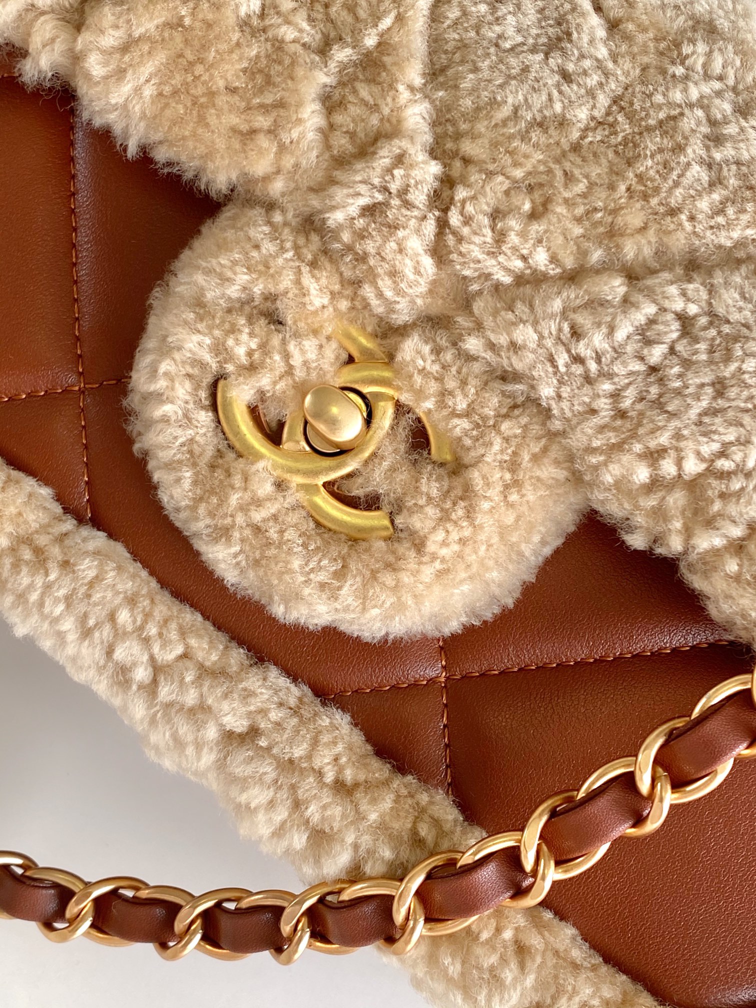 Ch@nel Flap Bag-16 x 23.5 x7.5CM
