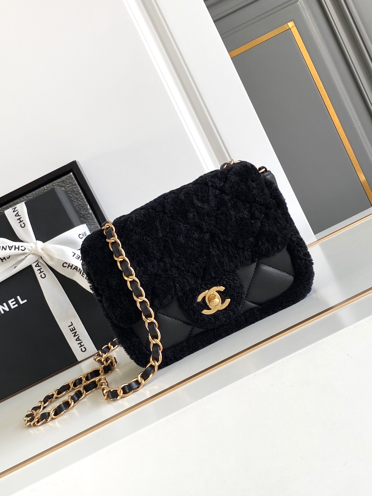Ch@nel Flap Bag-12x 18x6CM