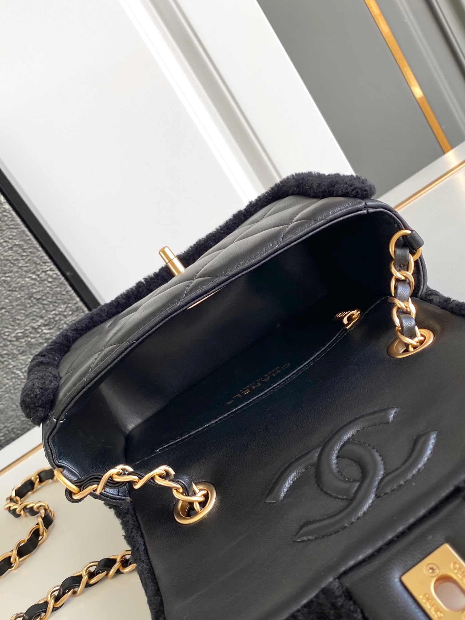 Ch@nel Flap Bag-12x 18x6CM
