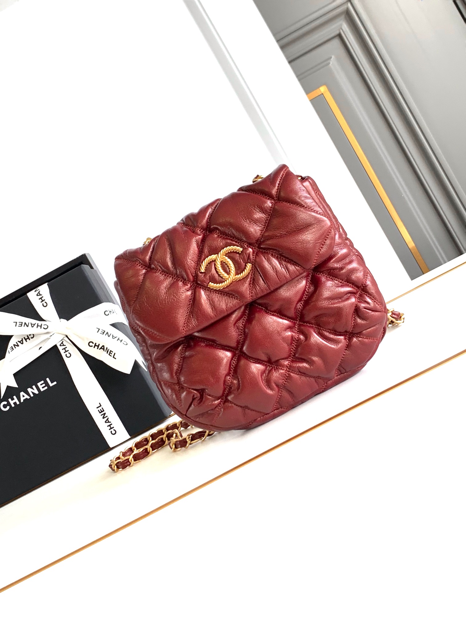 Ch@nel Saddle Bag-22.5/20/3CM