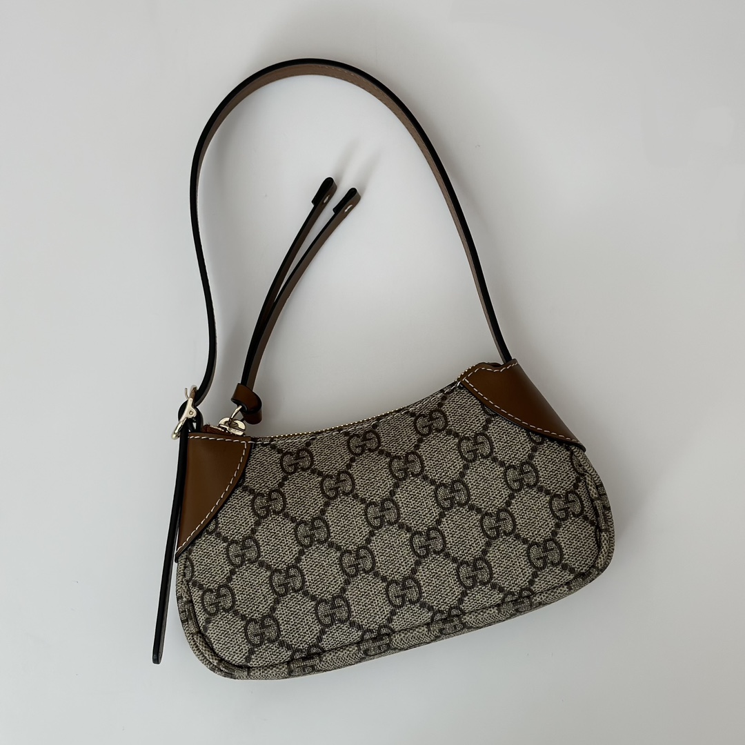 gvc*1 gg emblem S*per mini shoulder bag-23*13*2cm