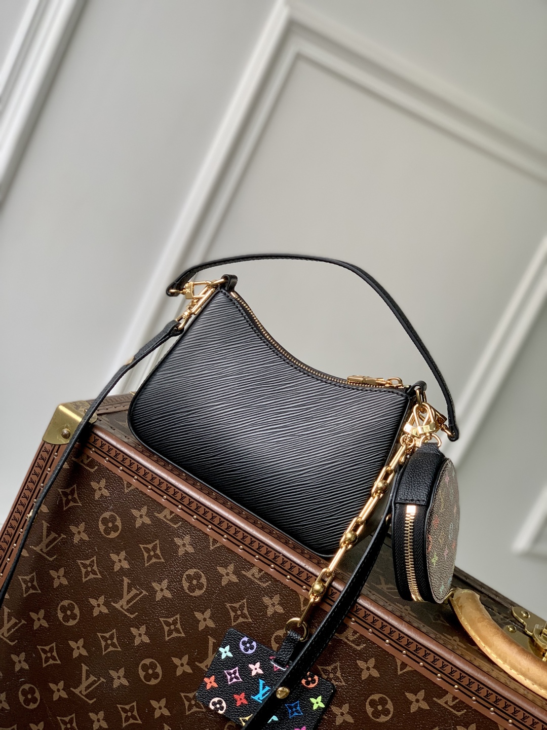 LV x TM Marellini Epi Leather - Women - Handbags-M13099-13.5 x 6.5 x 19CM