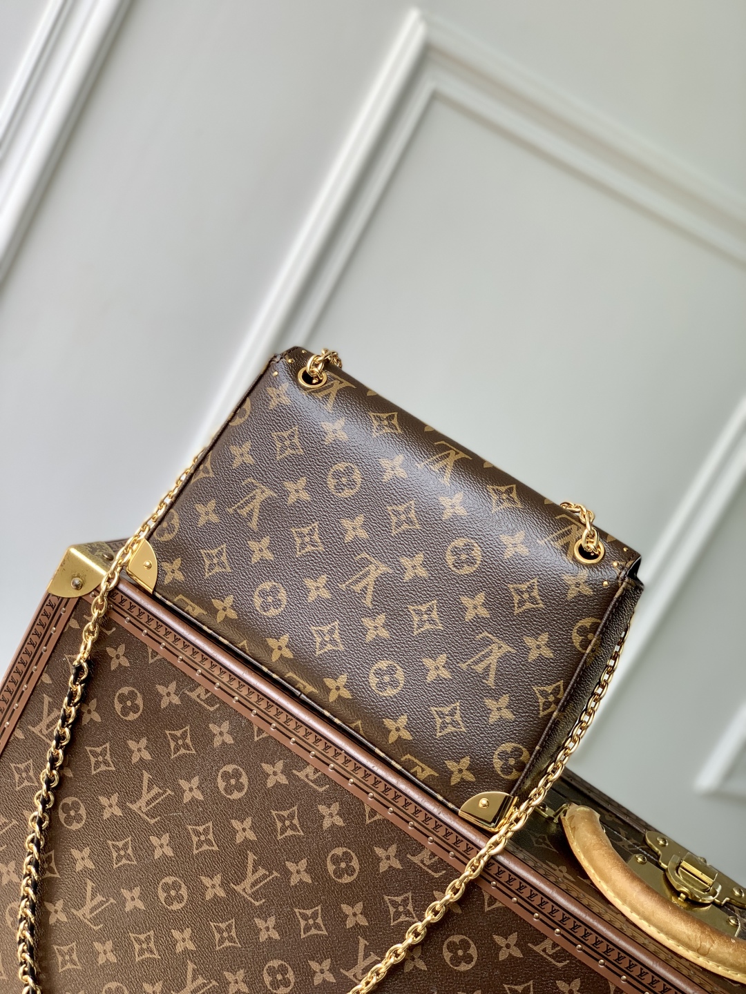 l0vis Vvtt0n trunkie monogram - women - handbags -27 x 16 x 8cm