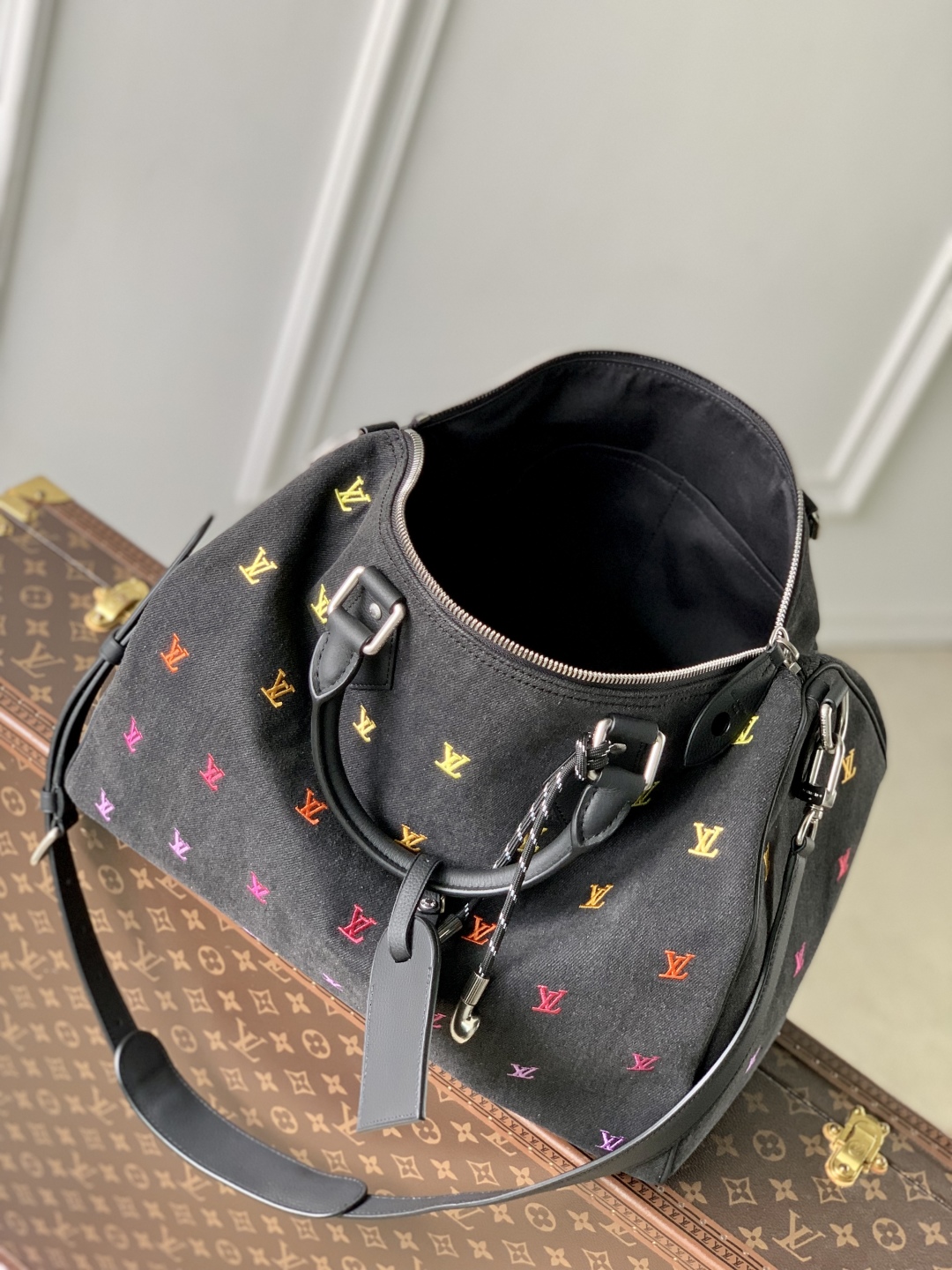 l0vis vvtt0n speedy 40 bandoulière以lv blason De*1m-40 x 26 x 23cm