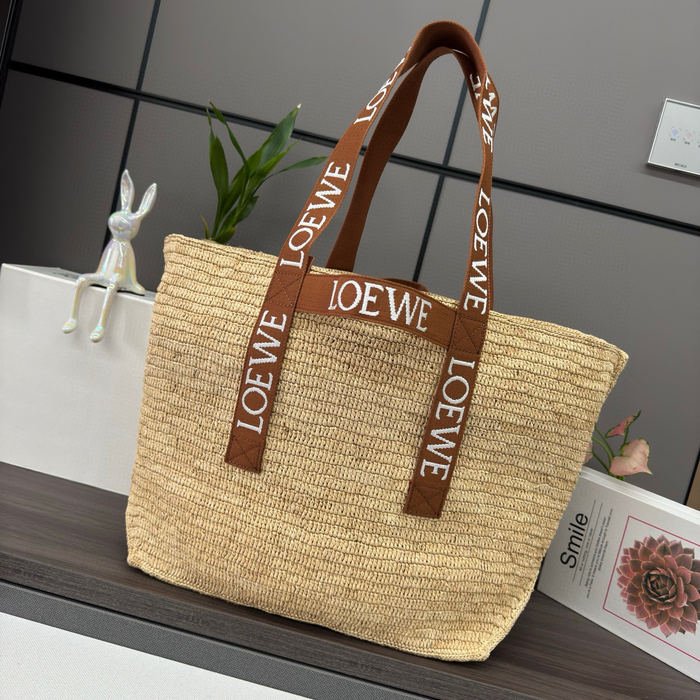 Puzzle Fold Shopper Bag -50*19*32CＭ