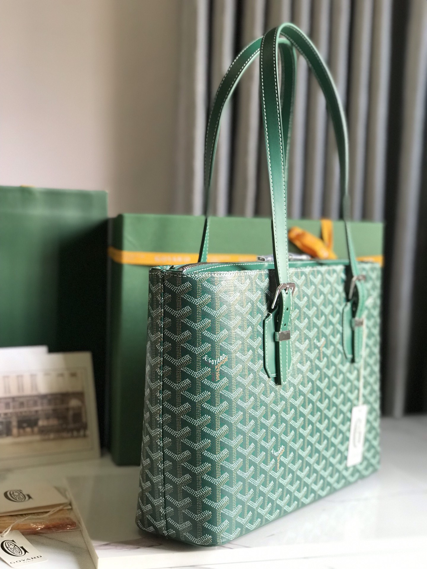 G09ard vintage tote bag-35.5*24.5*10cm
