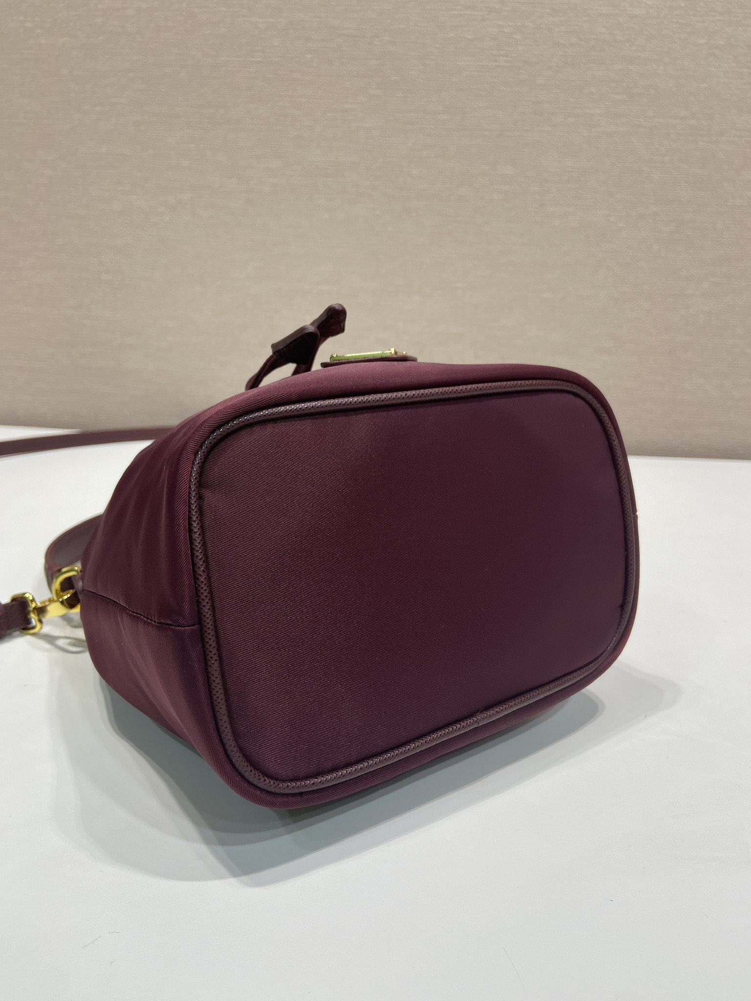 Pra*a 1be067 bucket bag-15.5*19.5*10cm