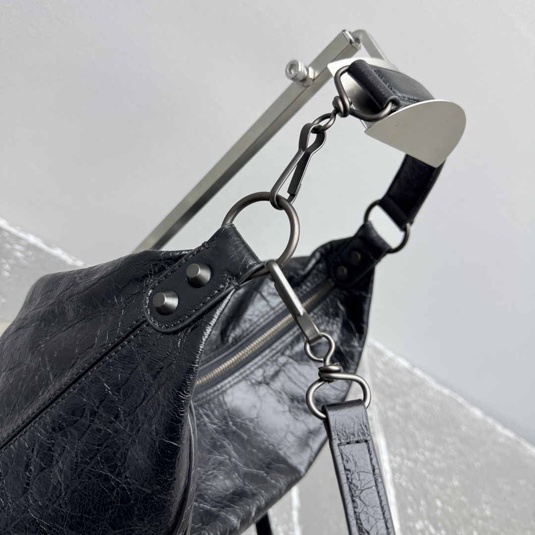 Ba1en*iaga Le City Hobo Bag-28*10*27&37*11*35CM
