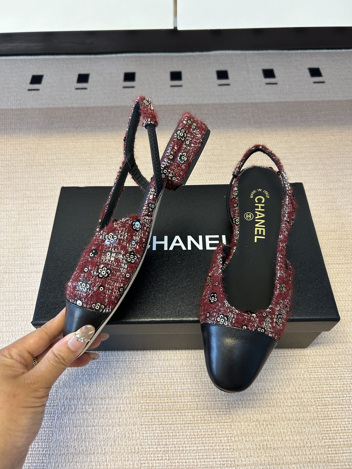 Cha*el Slingback-1.5CM