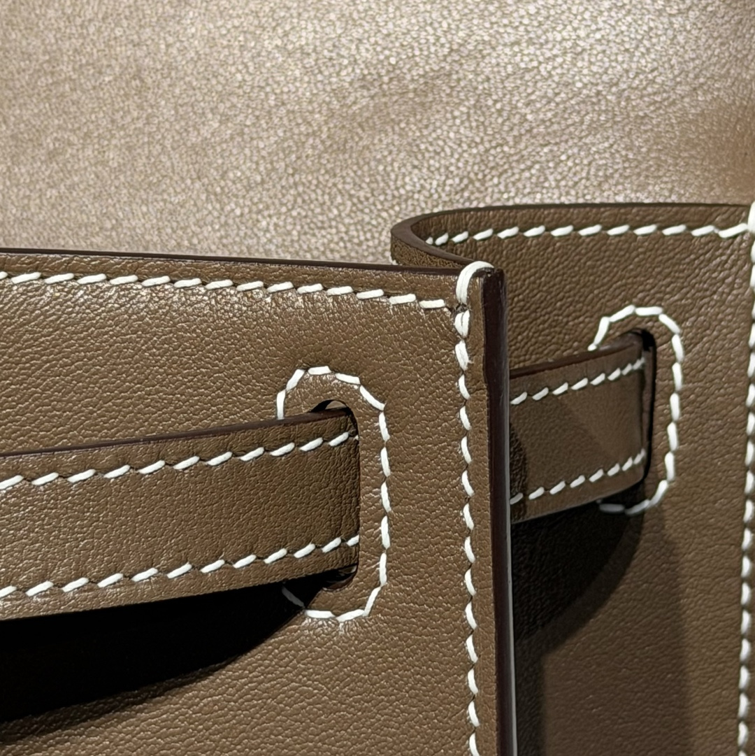 H**me5 Mini Kelly Pochette-Swift -22CM
