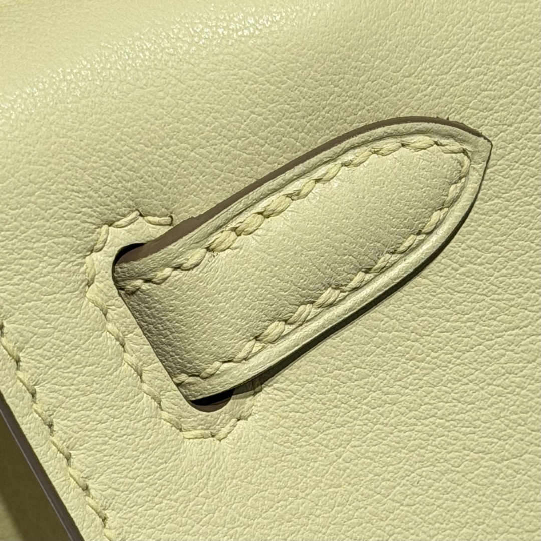 H**me5 Mini Kelly Pochette-Swift -22CM