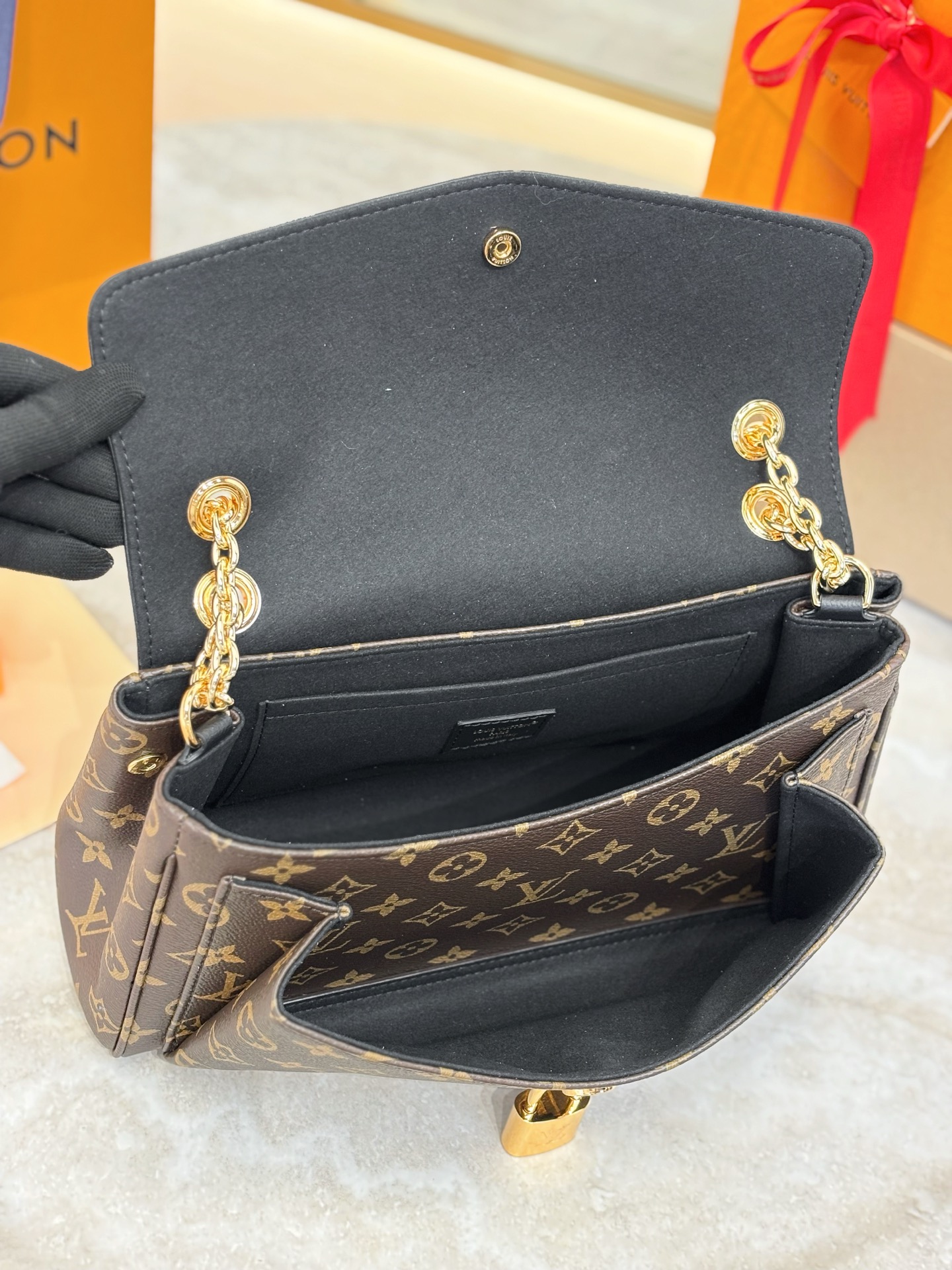 LV Saint Germain PM Monogram Canvas - Handbags M27065-30.5x21x12.5CM