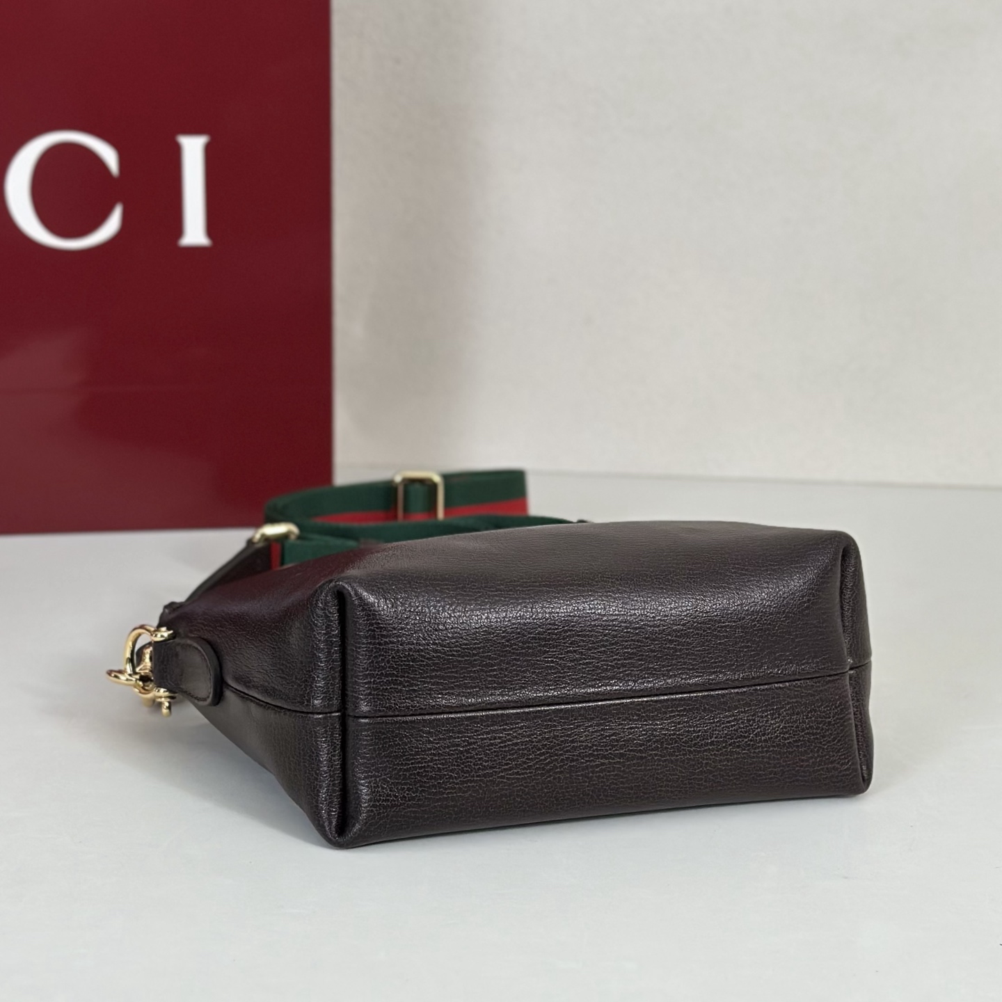G*ucc* Brera Small Crossbody Bag In Leather-25.5*14*8CM