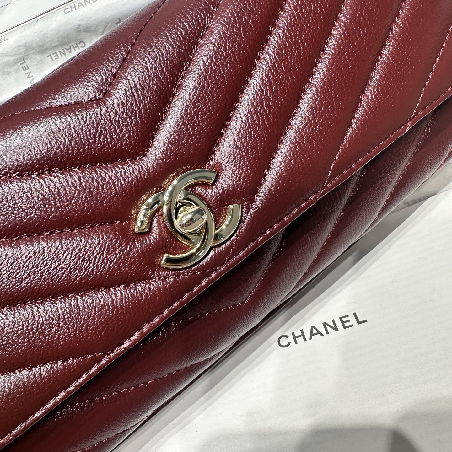Ch@nel Coco Handle Flap Bag-32CM