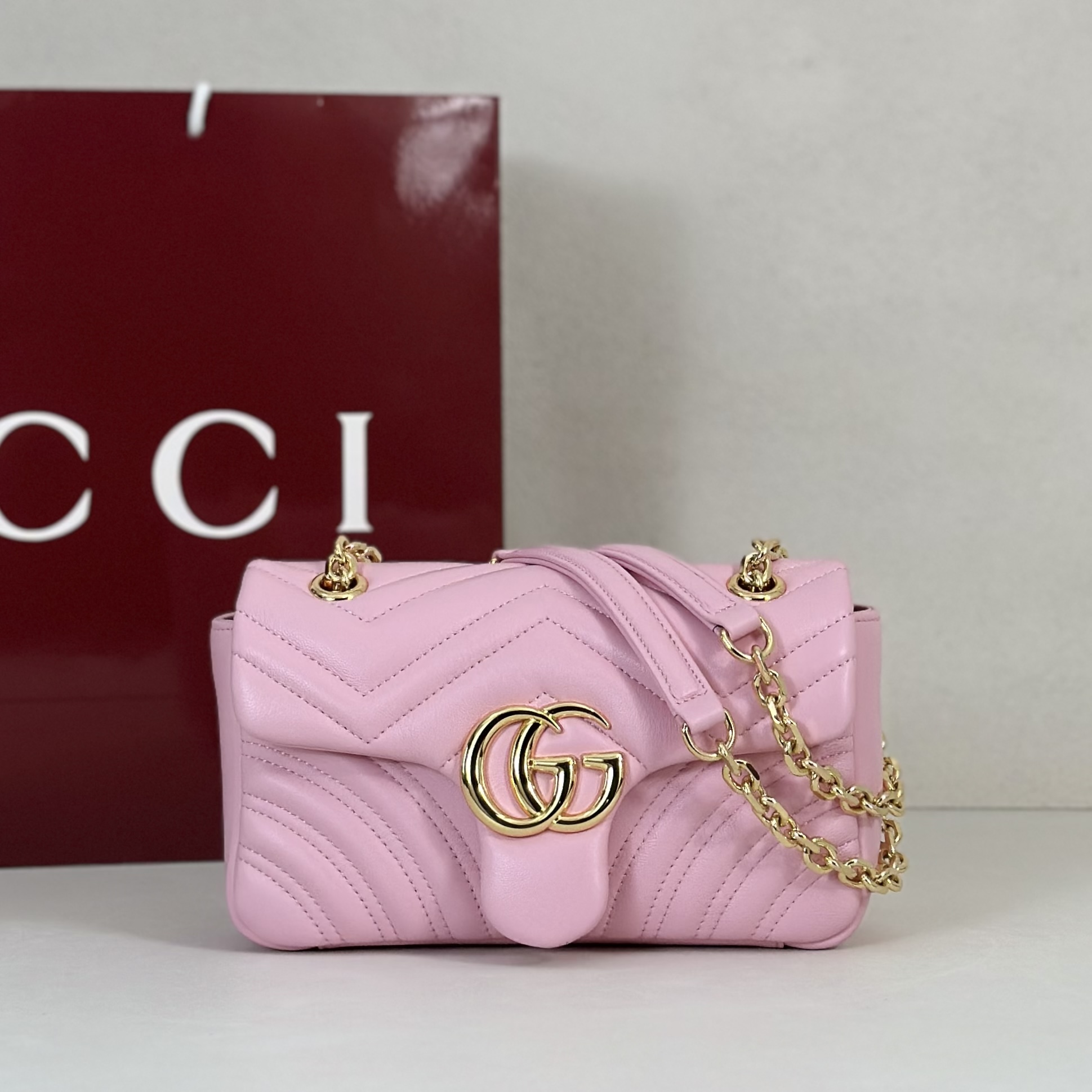 Gvc*1 Marmont Bag-14*23*6CM