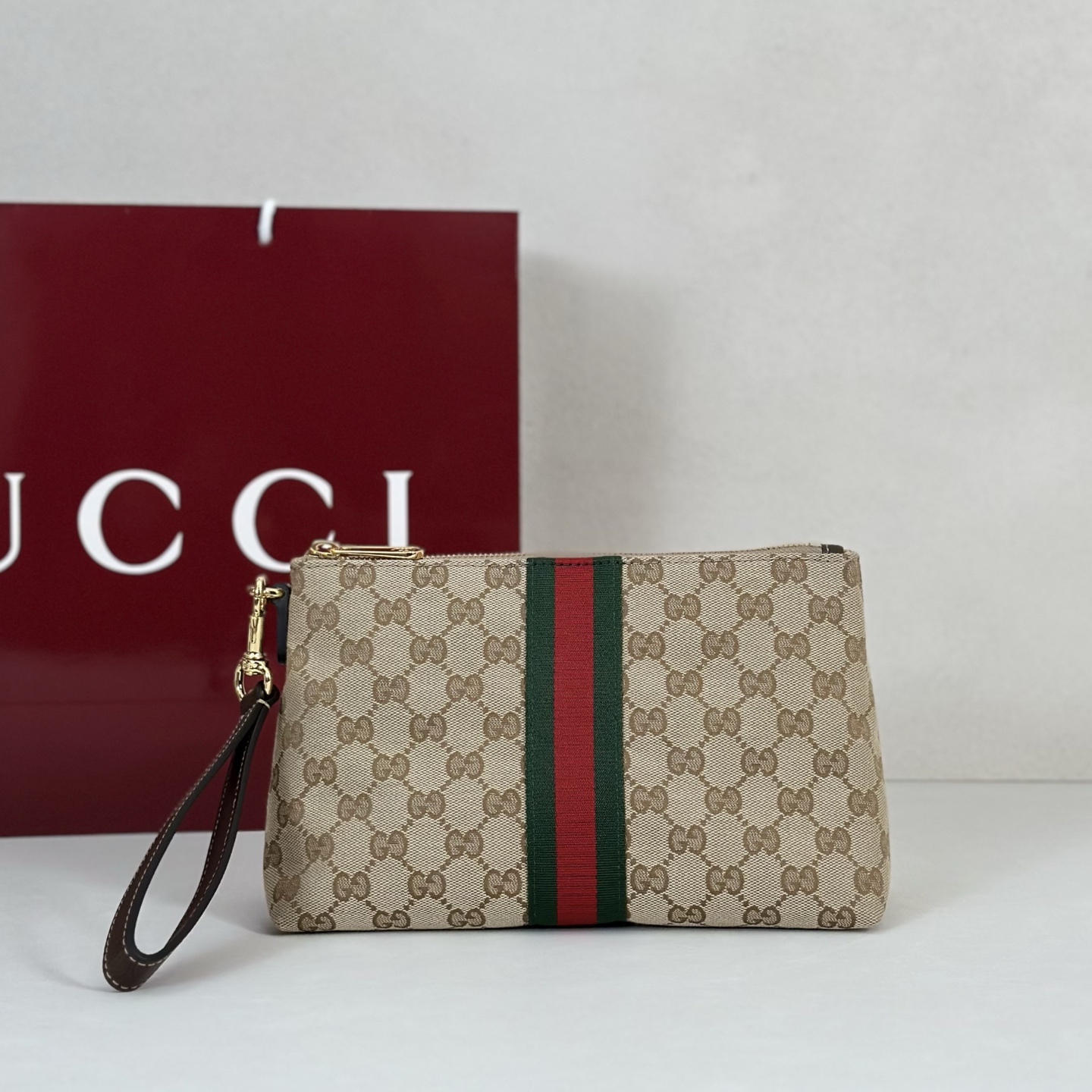 Guc*ci Ophidia Pouch-26.5*15.5*10.5CM