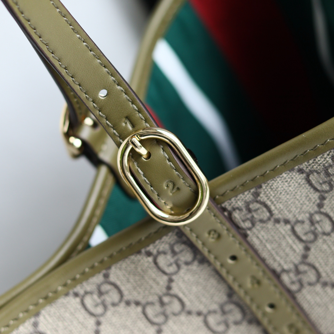 Guc*ci GG Emblem Bag-38*25*15CM