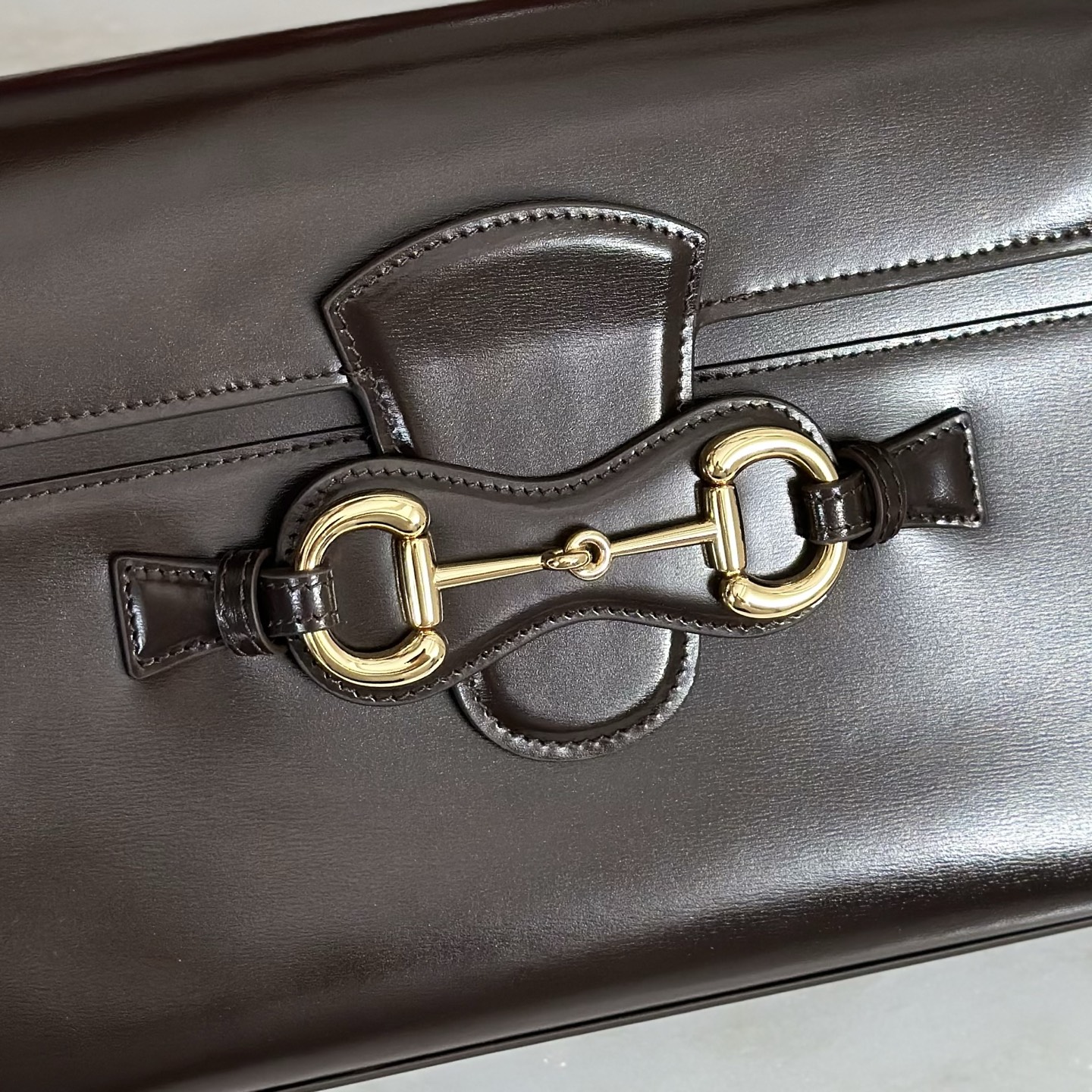 Guc*ci Medium Horsebit Duomo Bag-20*13.5*6CM