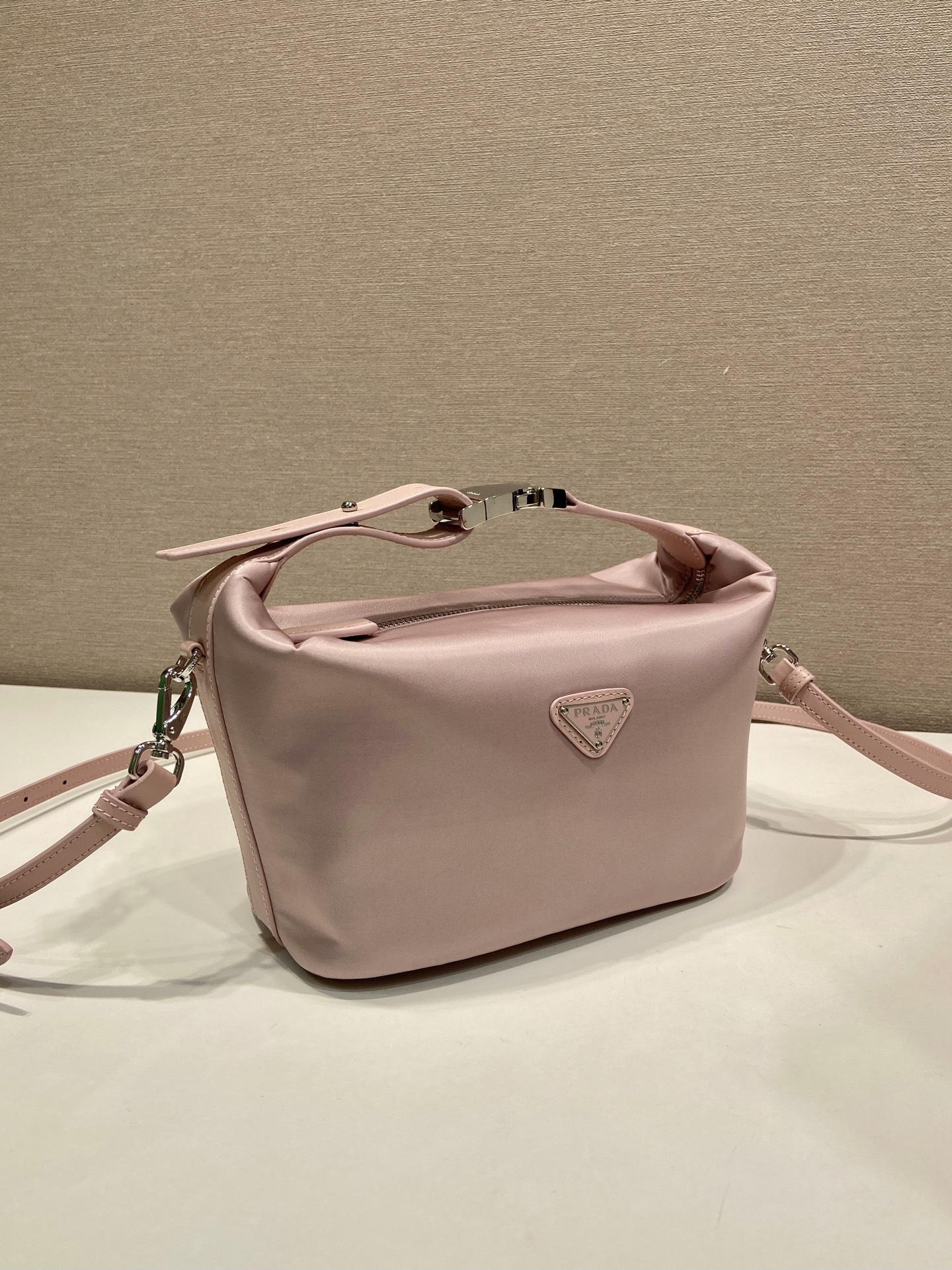 Pra*a Chérie Re-Nylon Mini Handbag-20*12*11CM