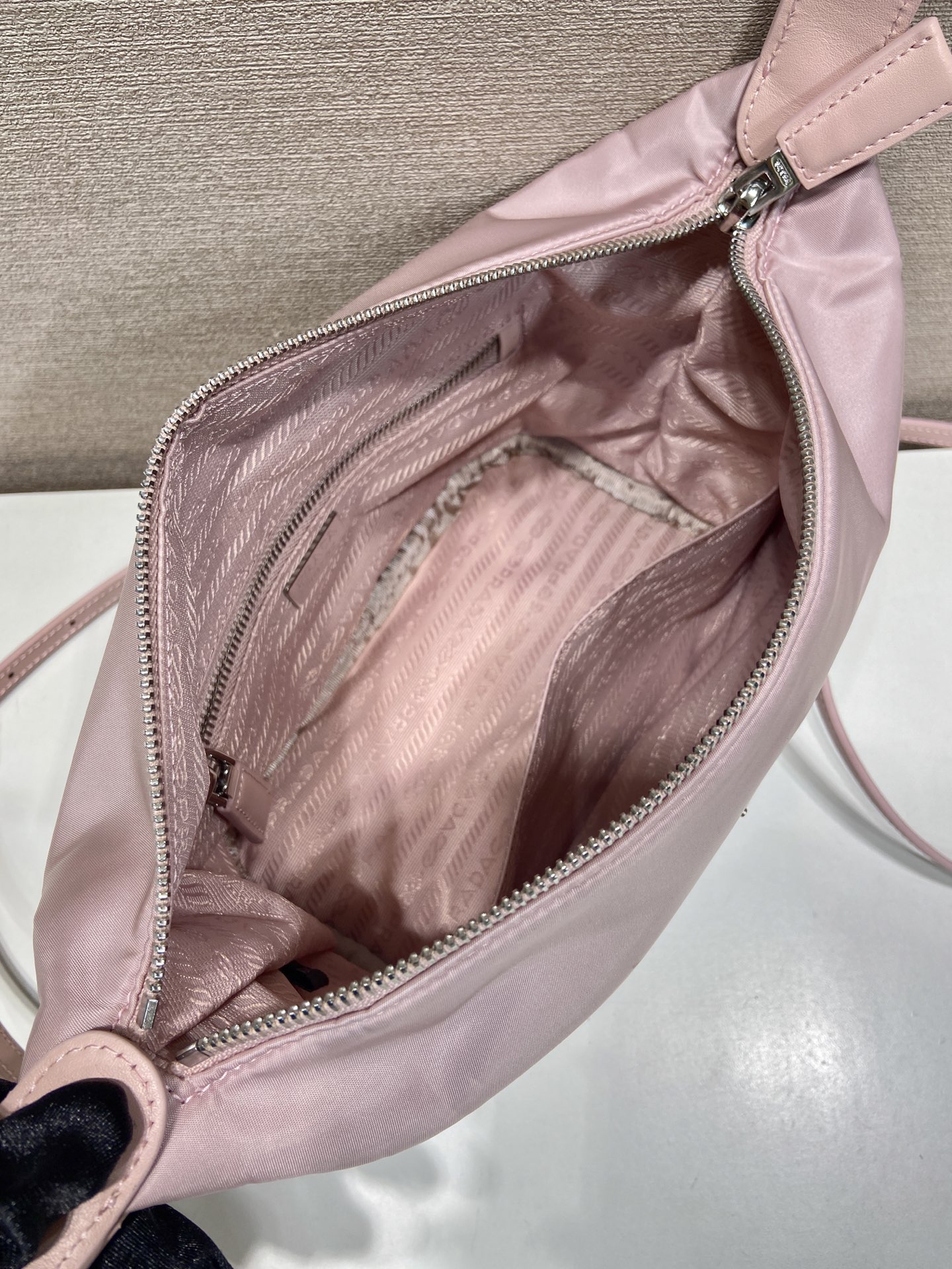Pra*a Chérie Re-Nylon Mini Handbag-20*12*11CM
