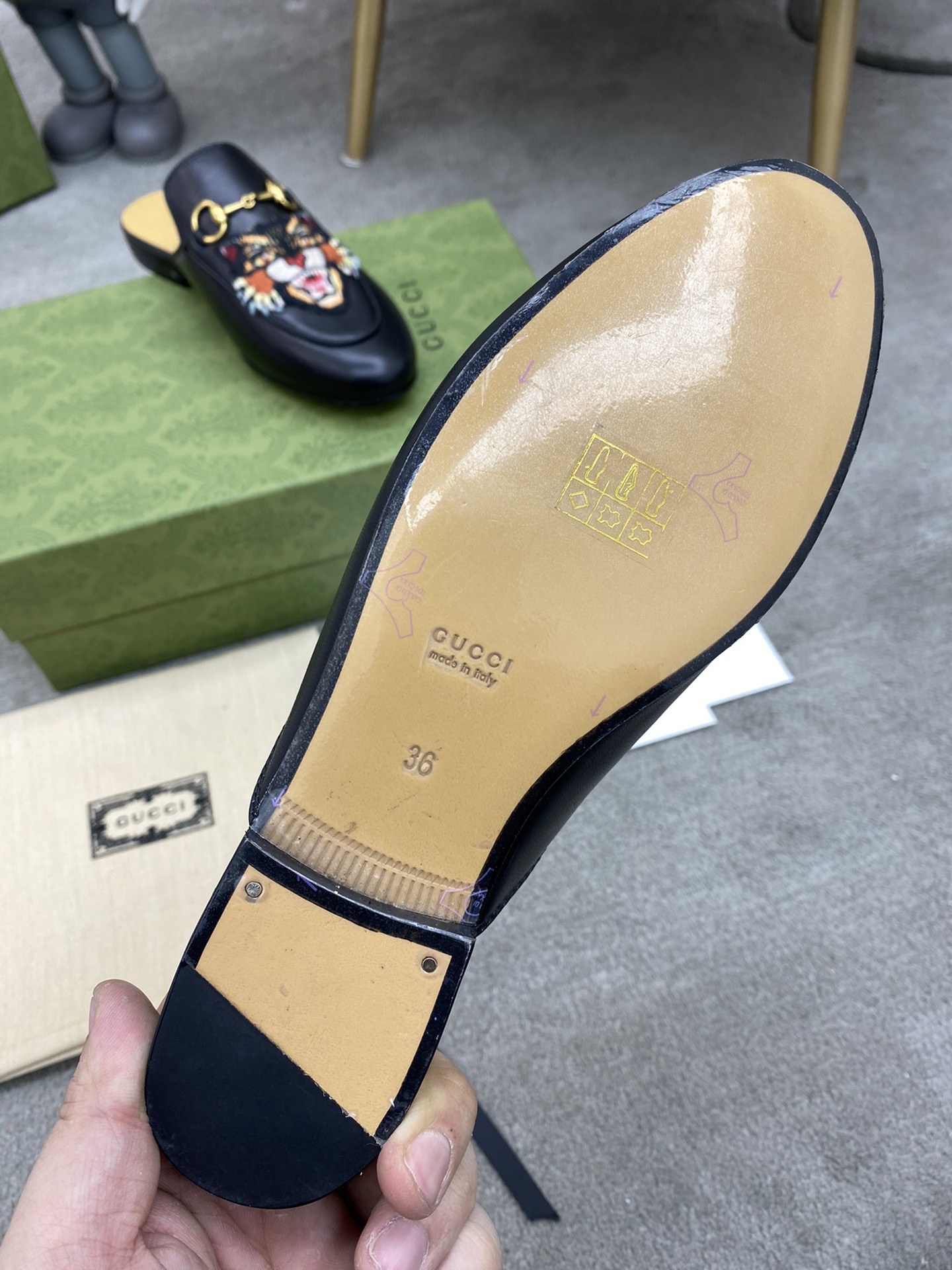G*u*i loafers