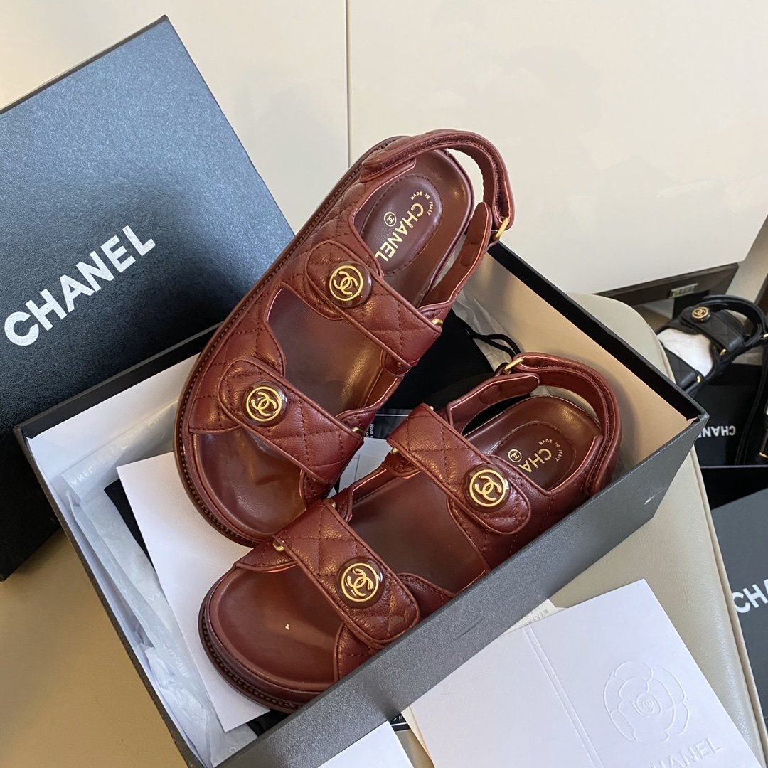 Ch@nel Sandals